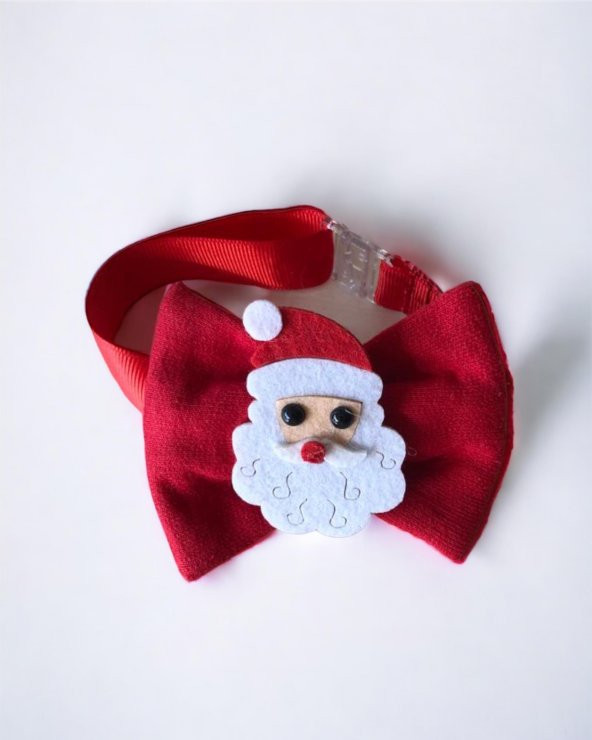 Santa Neo Köpek Papyonu Kurdela Tasma Yılabşı Noel - 3