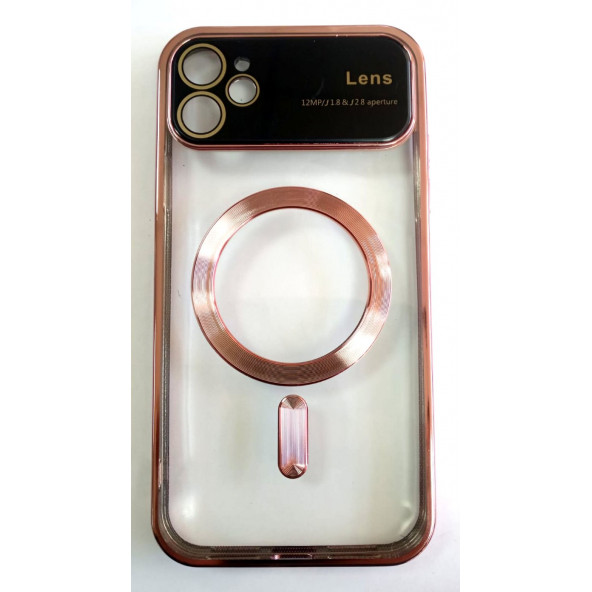 Apple İphone 11 Uyumlu Magsafe Lens Koruma Lazer Kılıf - 3