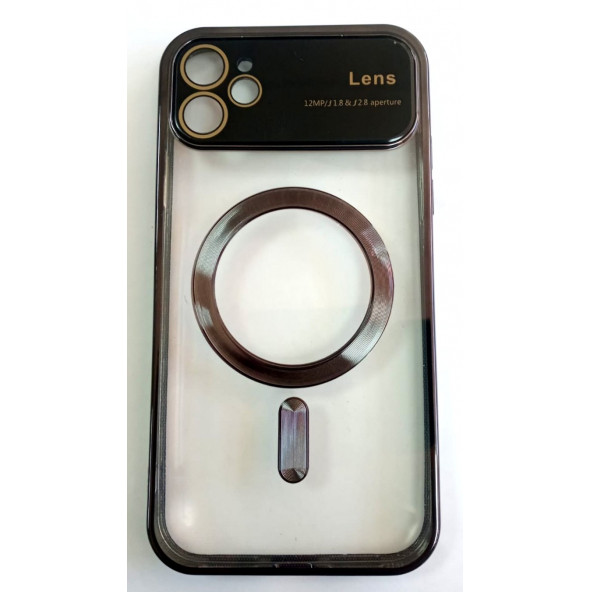 Apple İphone 11 Uyumlu Magsafe Lens Koruma Lazer Kılıf - 5