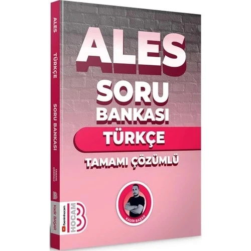ALES TÜRKÇE ÇÖZÜMLÜ SORU BANKASI  BENİM HOCAM