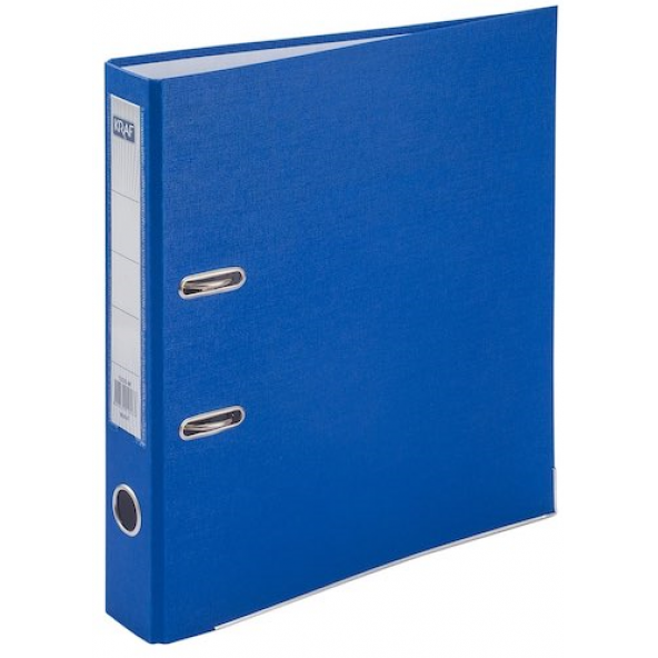 ofis klasörü dar mavi plastik 30lu ürün görseli