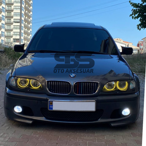 Bmw E46 Batman Yarasa Ayna Kapağı Piona Black 1998 - 2005 Arası Kasalara Uyumlu ürün görseli 1