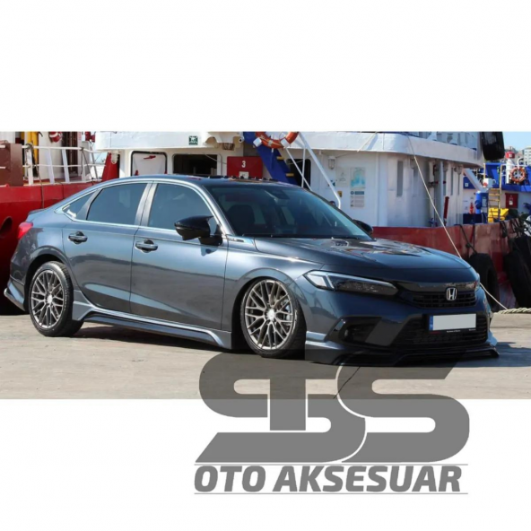 Honda Civic Fe Kasa Batman Yarasa Ayna Kapağı Piano Black / 2019 Sonrası - 2