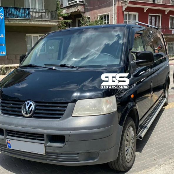 Volkswagen Transporter T5 2004-2009 Uyumlu Batman Yarasa Ayna Kapağı Piano Black Abs Plastik - Resim 3