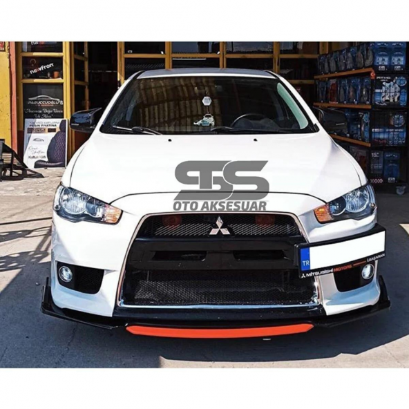 Mitsubishi Lancer 2008-2013 Uyumlu Batman Yarasa Ayna Kapağı Piano Black Abs Plastik - 5