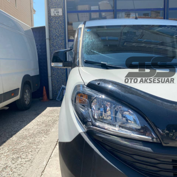 Fiat Doblo Batman Yarasa Ayna Kapağı Piona Black 2009 - 2022 Arası Kasalara Uyumlu 2 Adet D3 - D4 - 8