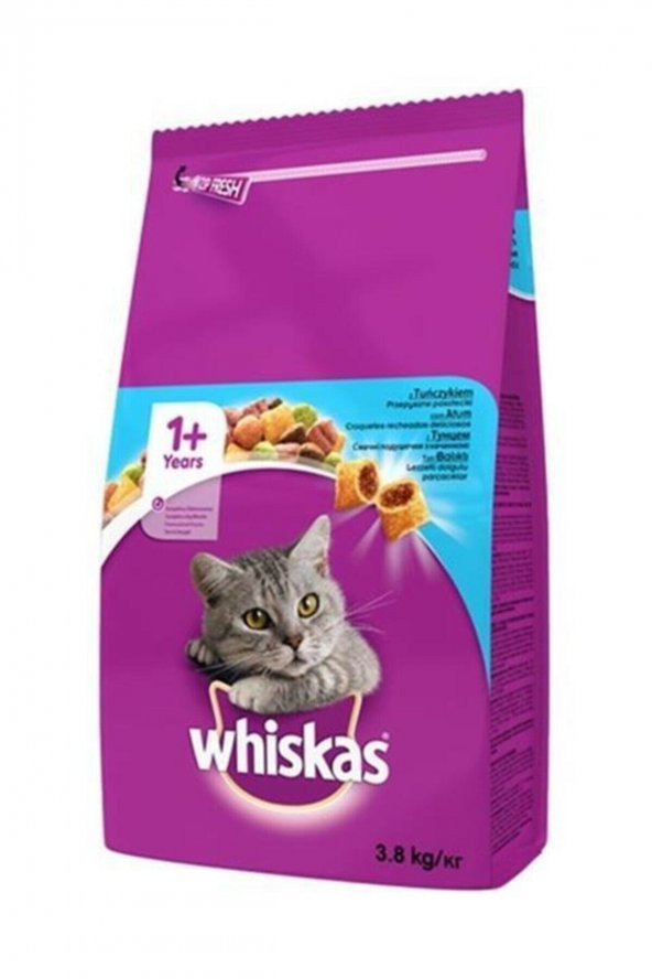 WHİSKAS TON BALIKLI 3.8 KG KEDİ MAMASI