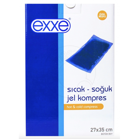 Exxe Sıcak Soğuk Jel Kompres Kılıflı 27 x 35cm