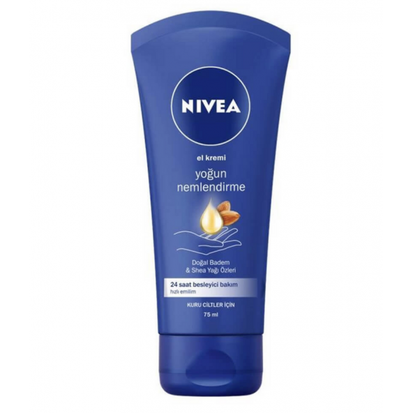 Nivea El Kremi Yoğun Nemlendirici Badem & Shea Yağı 75 ml