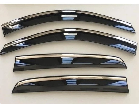 Volkswagen Polo 2011-2017 Krom Cam Rüzgarlıgı Fabrikasyon - 3