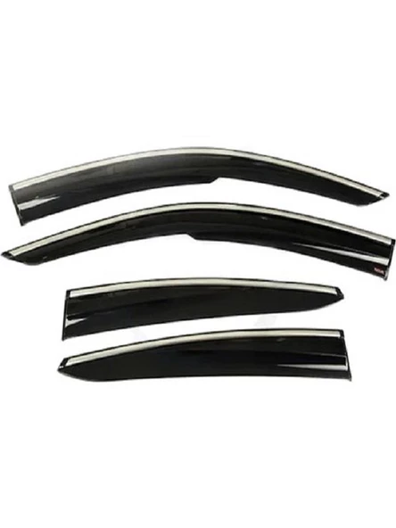 Volkswagen Polo 2011-2017 Krom Cam Rüzgarlıgı Fabrikasyon