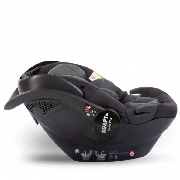 Kraft Viva (Kenya) Travel Sistem Bebek Arabası BLACK Aksubebek