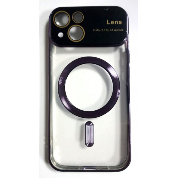 Apple İphone 14 Uyumlu Magsafe Lens Koruma Lazer Kılıf