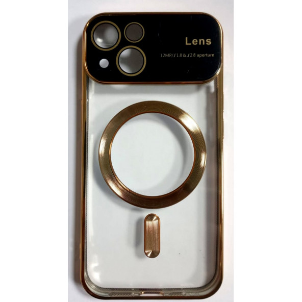 Apple İphone 14 Uyumlu Magsafe Lens Koruma Lazer Kılıf - 2