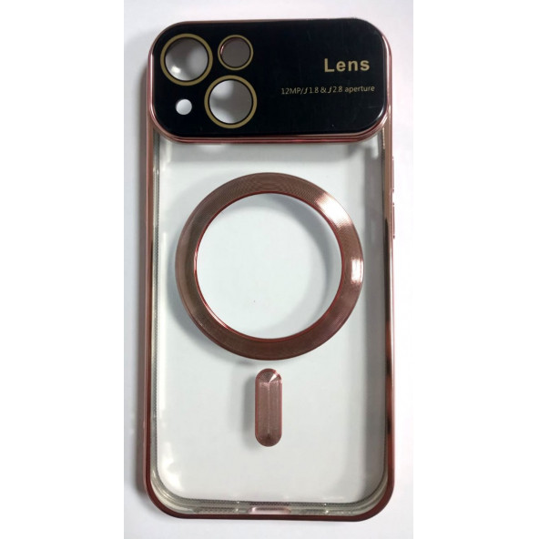 Apple İphone 14 Uyumlu Magsafe Lens Koruma Lazer Kılıf - 3
