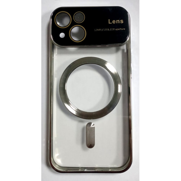 Apple İphone 14 Uyumlu Magsafe Lens Koruma Lazer Kılıf - 4