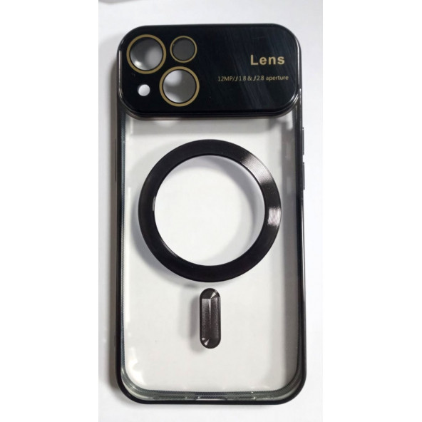 Apple İphone 14 Uyumlu Magsafe Lens Koruma Lazer Kılıf - 5