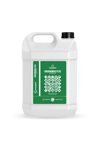 Naturwin Organomax Plus 5 Litre Azot Potasyum Sıvı Organomineral Gübre