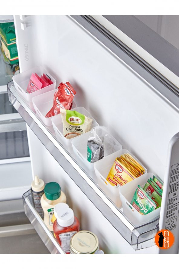 4lü Set Buzdolabı & Kapak Içi Düzenleyici, Organizer Kutu - 2