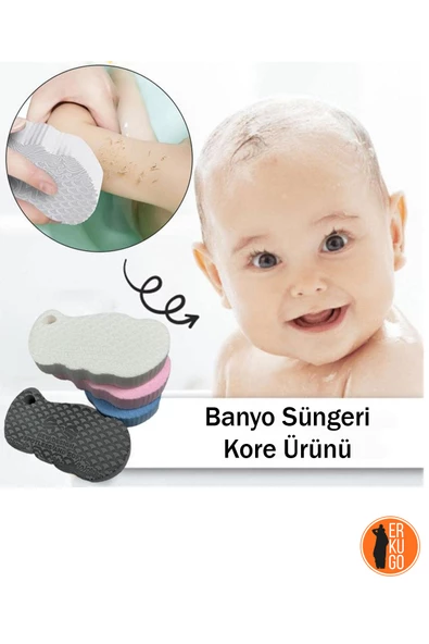 Bebek Ve Yetişkin Doğal Kore Banyo Kesesi Ve Süngeri, Banyo Lifi, Doğal, Yumuşak Kese - 5