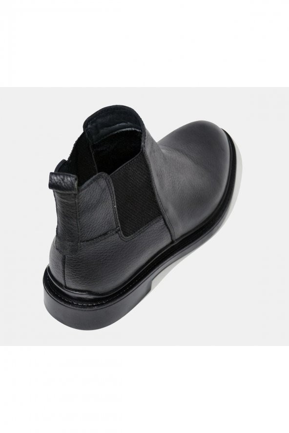 E&k Hakiki Deri Erkek Bot Erkek Siyah Bot Erkek Bot Ayakkabı Erkek Kışlık Bot Erkek Botu - Resim 4