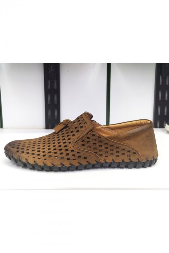 Arda Hakiki Deri Erkek Ayakkabı Deri Ayakkabı Rahat Ayakkabı Konfort Ayakkabı Günlük Ayakkabı - Resim 2