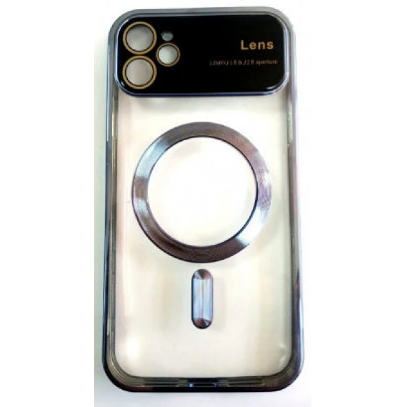 Apple İphone 12 Uyumlu Magsafe Lens Koruma Lazer Kılıf