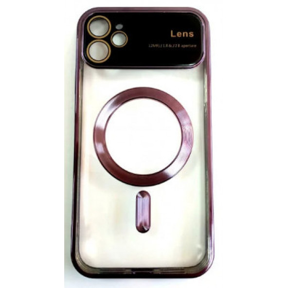 Apple İphone 12 Uyumlu Magsafe Lens Koruma Lazer Kılıf - 2