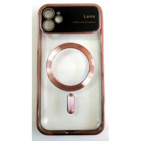 Apple İphone 12 Uyumlu Magsafe Lens Koruma Lazer Kılıf - 3