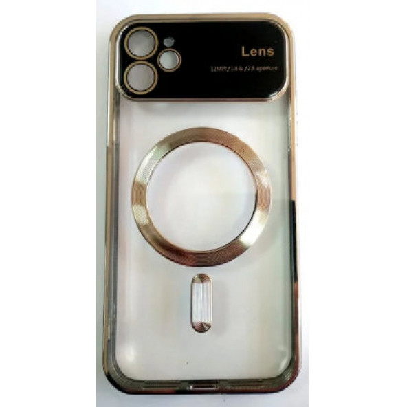 Apple İphone 12 Uyumlu Magsafe Lens Koruma Lazer Kılıf - 6