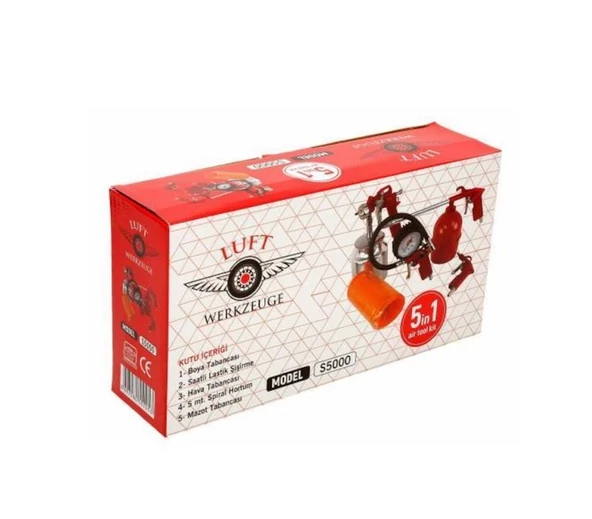 Boya Ve Hava Tabanca Seti - Resim 2