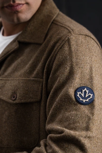 Paul Martin Regular Fit Çift Kapak Cepli Pamuklu Düğme Kapamalı Erkek Oduncu Gömlek - Resim 5