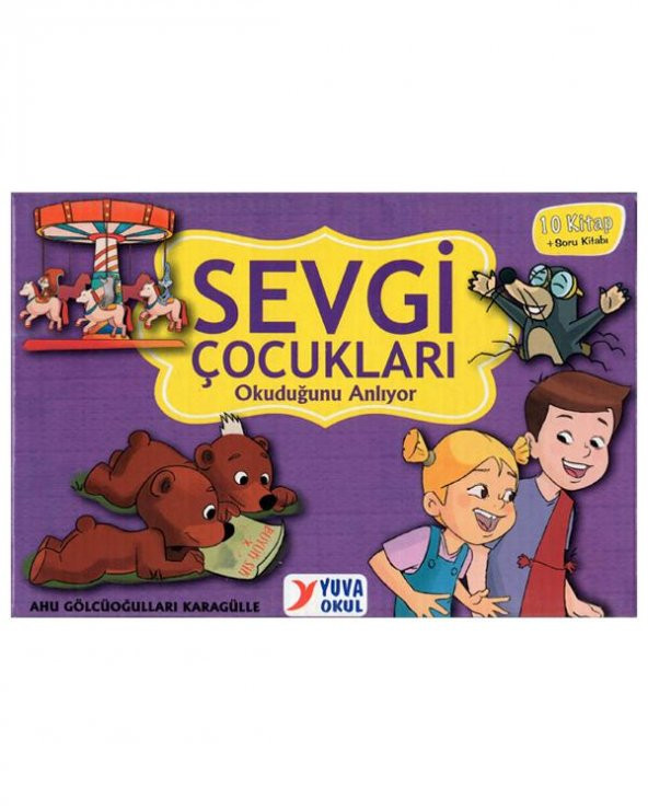 Sevgi Çocukları Okuduğunu Anlıyor Seti 10 Kitap
