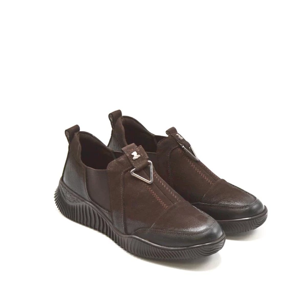 VENÜS 1953840K ORTOPEDİK DERİ GÜNLÜK ORTOPEDİK KADIN AYAKKAB - Resim 2