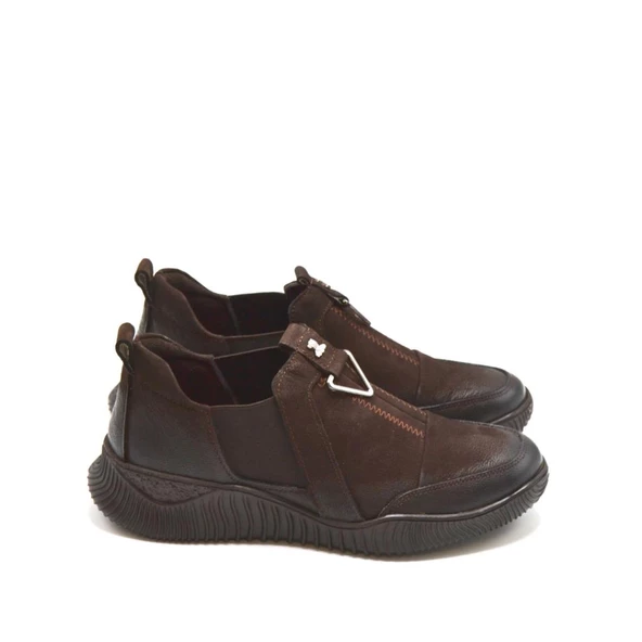 VENÜS 1953840K ORTOPEDİK DERİ GÜNLÜK ORTOPEDİK KADIN AYAKKAB - Resim 6