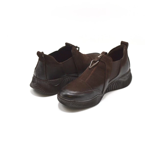 VENÜS 1953840K ORTOPEDİK DERİ GÜNLÜK ORTOPEDİK KADIN AYAKKAB - Resim 8