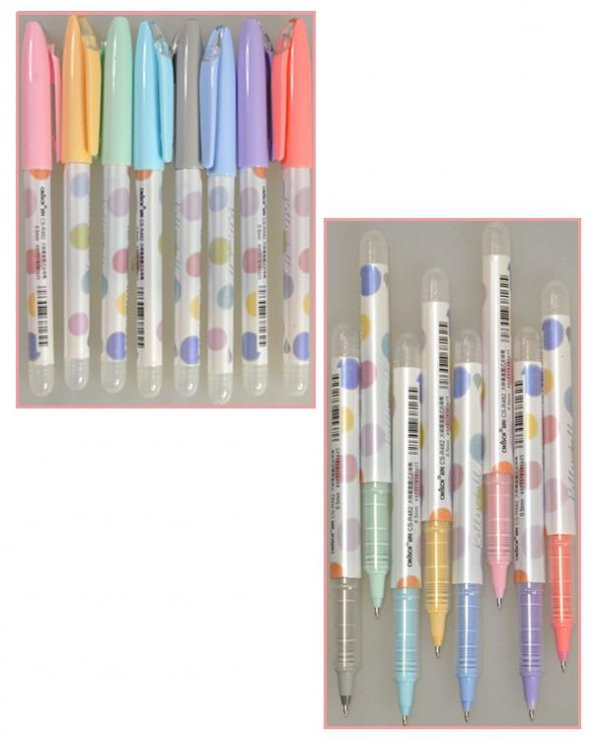Chosch Roller Tükenmez Kalem 8li CS R482 - 2