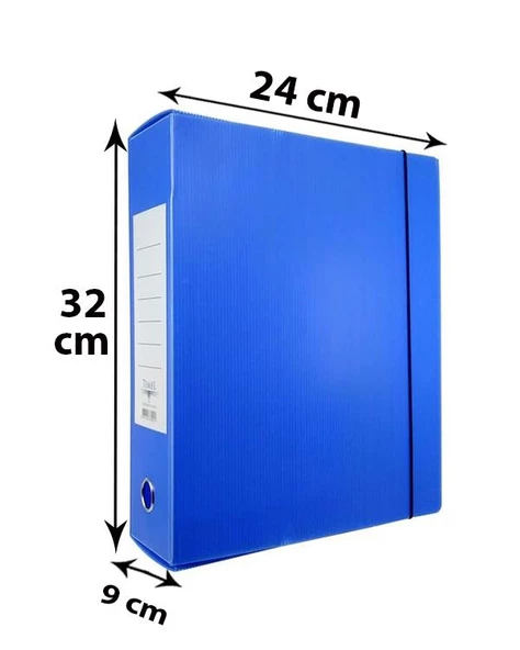 Arşiv ve Proje Kutusu 24x32x9cm Mavi