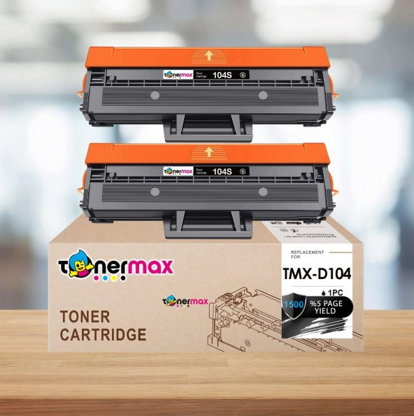 Samsung ML-1675 Muadil Toner 2'li Avantaj Paket / TMX-D104S / TMX-ML1660K