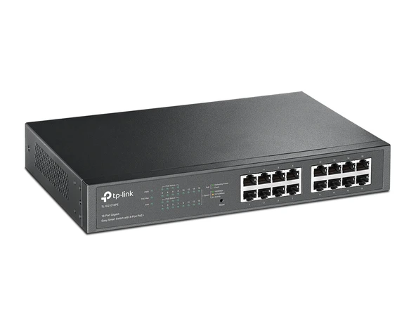TP-LINK TL-SG1016PE 16PORT 10/100/1000 YÖNETİLEBİLİR POE SWITCH - Resim 2
