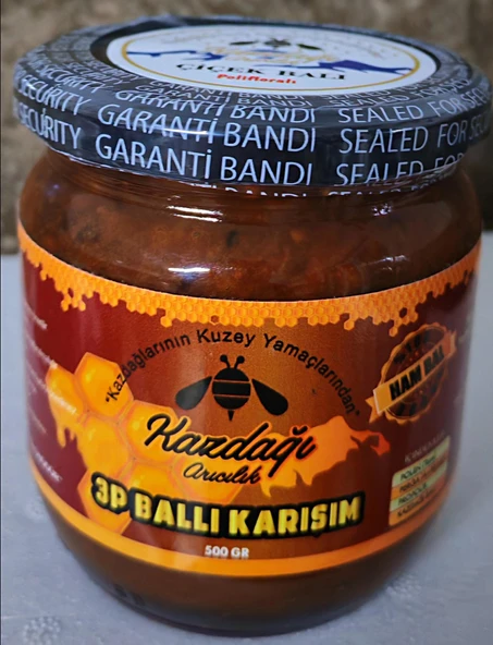 Çiçek Ballı Arı Ürünleri Karışımı 500gr (Bal,Polen,) - 5