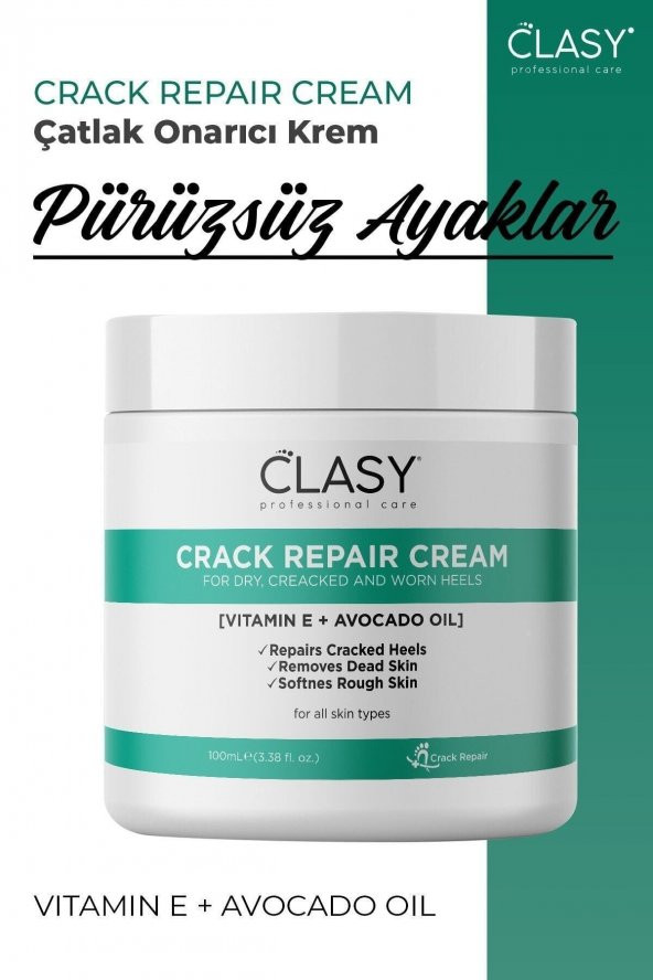 Clasy Çatlak Onarıcı Krem - 3
