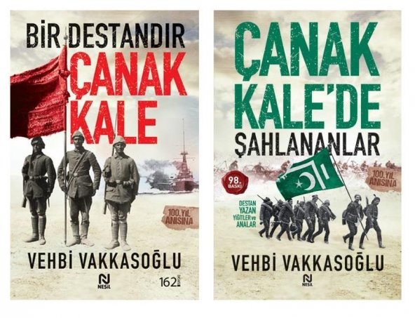 Vehbi Vakkasoğlu Seti 2 Kitap (Çanakkale Sesleniyor + Bir Destandır Çanakkale)