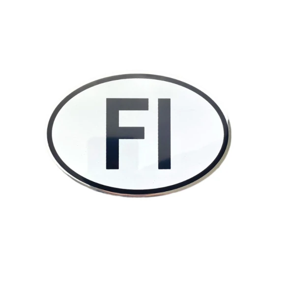 Arma FI Fınland oval 125x85 mm armasız / YACIY175-1 - Resim 2