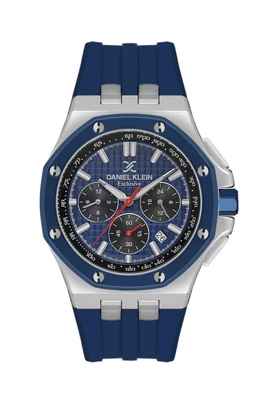 DANIEL KLEIN DK103-DK.1.13616-2 LACİVERT SİLİKON KORDON ERKEK KOL SAATİ