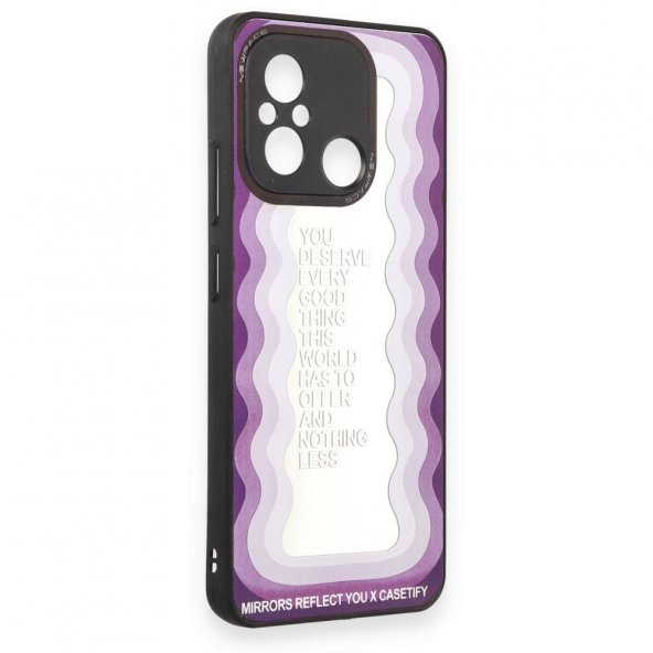 Xiaomi Redmi 12C Kılıf Mirror Desenli Kapak  Mirror - 17 - 4