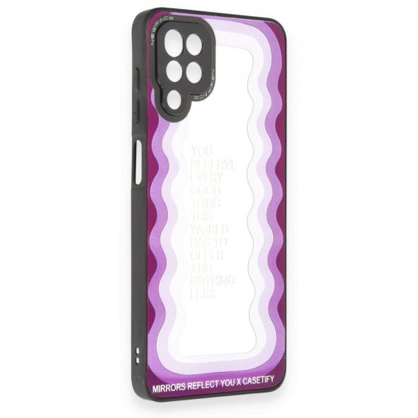 Samsung Galaxy A12 Kılıf Mirror Desenli Kapak  Mirror - 13 - 4
