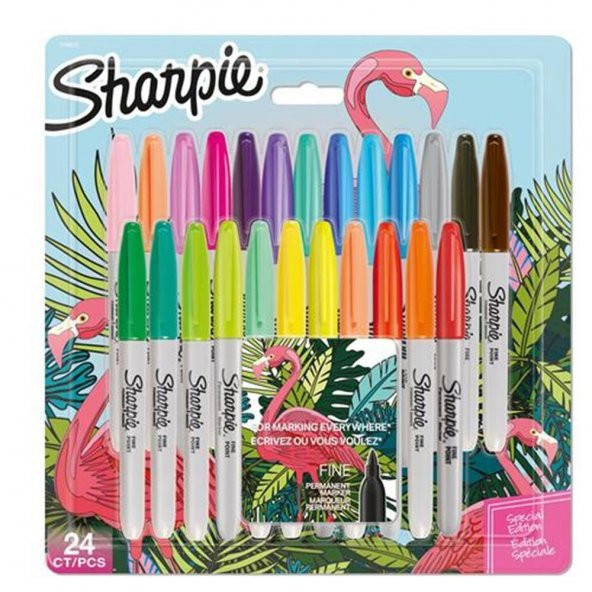 Sharpie Markör Permanent Fine 24 Lü Bls Flamingo ürün görseli