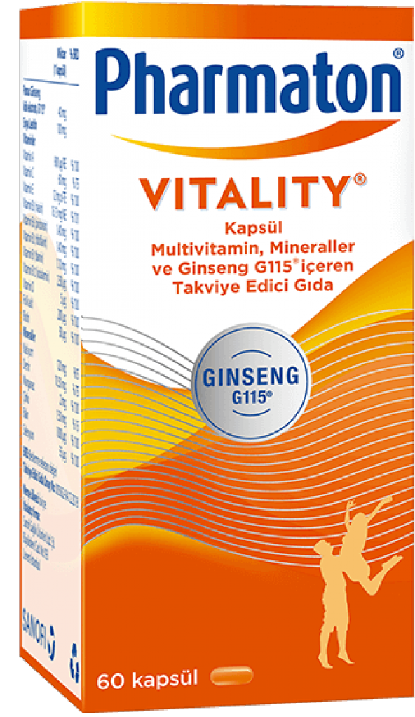 Pharmaton Vitality 60 Kapsül