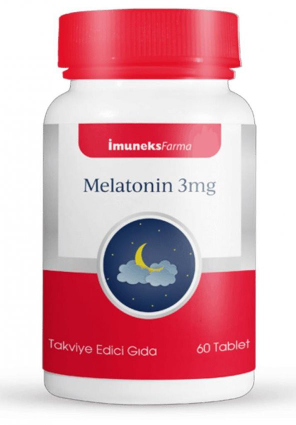 İmuneks Farma Melatonin 3mg 60 Tablet